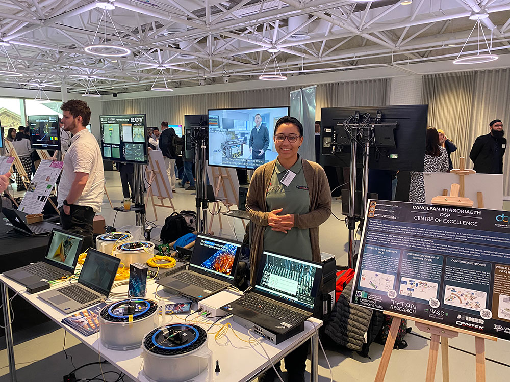 Jasmin Parkes from University of Bangor DSP Centre of Excellence